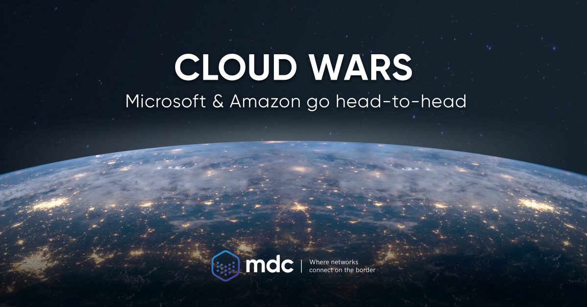 Cloud Wars | Amazon Vs Microsoft | MDC Data Centers